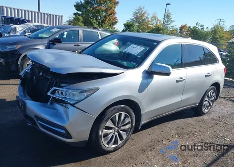 2014 Acura Mdx Technology Pkg W/Entertainment Pkg из США, поврежденный, VIN 5FRYD4H64EB036112